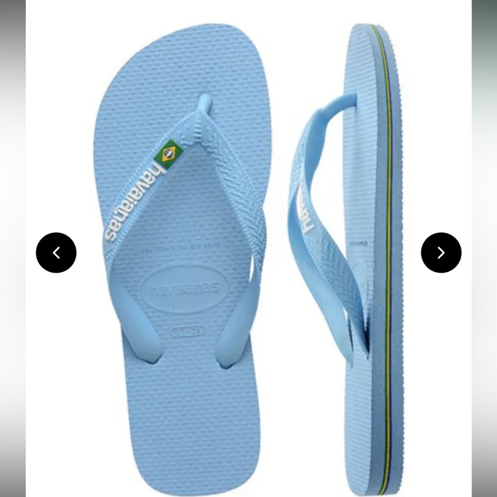 Havaianas Sky Blue Flip Flops